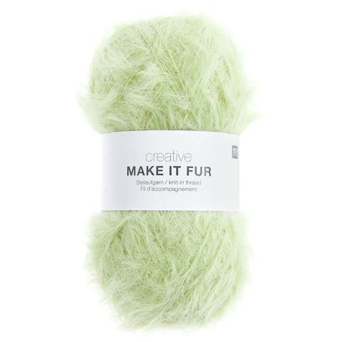 Włóczka Rico Design Creative Make It Fur 007 / pistacja