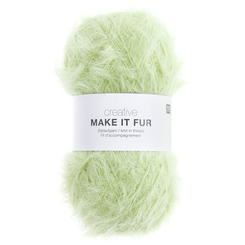Włóczka Rico Design Creative Make It Fur 007 / pistacja
