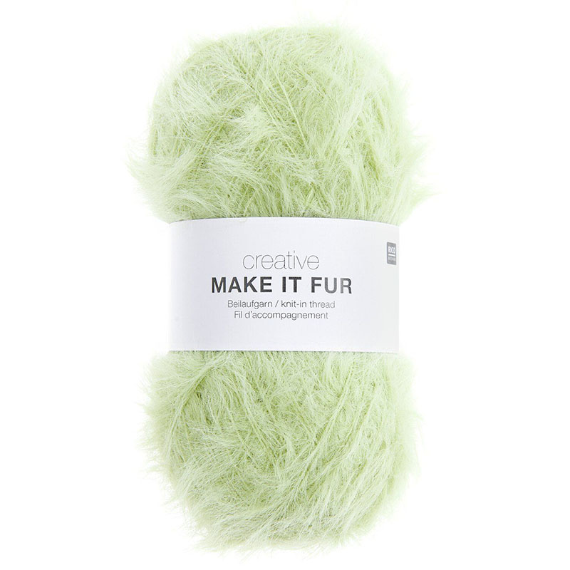 Włóczka Rico Design Creative Make It Fur 007 / pistacja