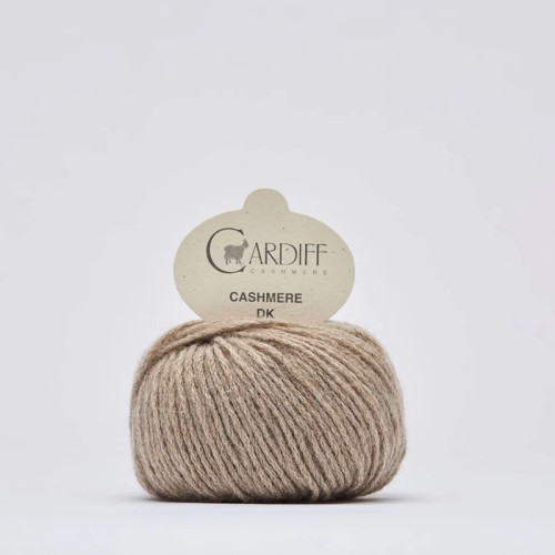 Włóczka Cardiff Cashmere DK 511 / brown / cappuccino