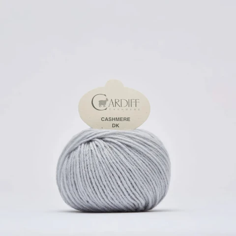 Włóczka Cardiff Cashmere DK 751 / perla / mgła