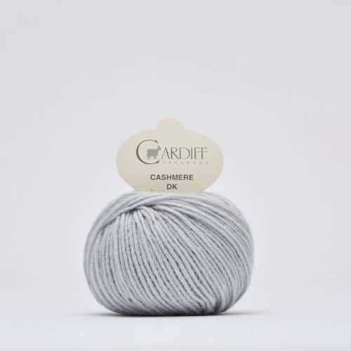 Włóczka Cardiff Cashmere DK 751 / perla / mgła