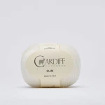 Włóczka Cardiff Cashmere Slim 501 / neve / złamana biel
