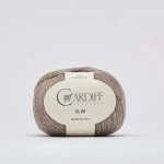 Włóczka Cardiff Cashmere Slim 511 / brown / cappuccino