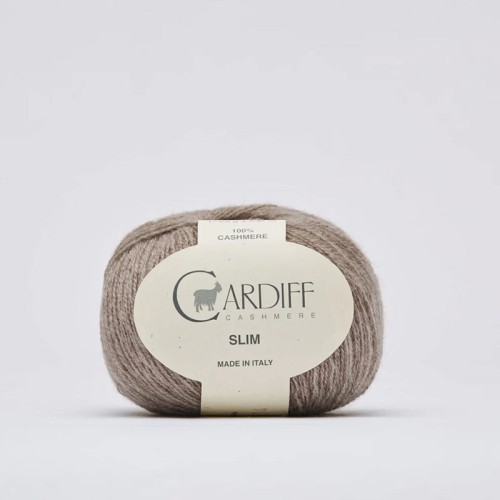 Włóczka Cardiff Cashmere Slim 511 / brown / cappuccino
