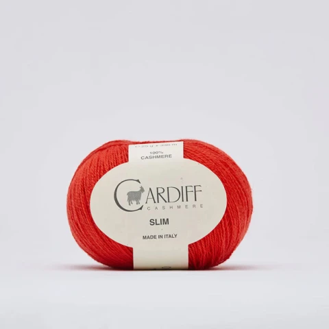 Włóczka Cardiff Cashmere Slim 517 / hermes / mak