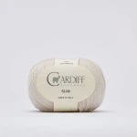 Włóczka Cardiff Cashmere Slim 613 / zero / jasny beż
