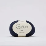 Włóczka Cardiff Cashmere Slim 647 / cosmo / ciemny granat