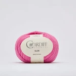 Włóczka Cardiff Cashmere Slim 662 / marilyn / słodki róż