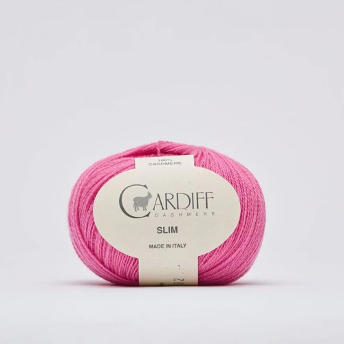Włóczka Cardiff Cashmere Slim 662 / marilyn / słodki róż