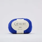 Włóczka Cardiff Cashmere Slim 666 / zar / kobalt