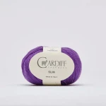 Włóczka Cardiff Cashmere Slim 743 / porpora / fiolet