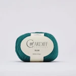 Włóczka Cardiff Cashmere Slim 745 / hanoi / szmaragd