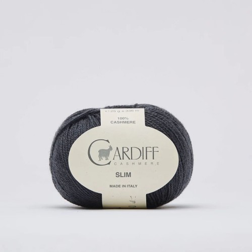 Włóczka Cardiff Cashmere Slim 749 / thriller / nocne niebo