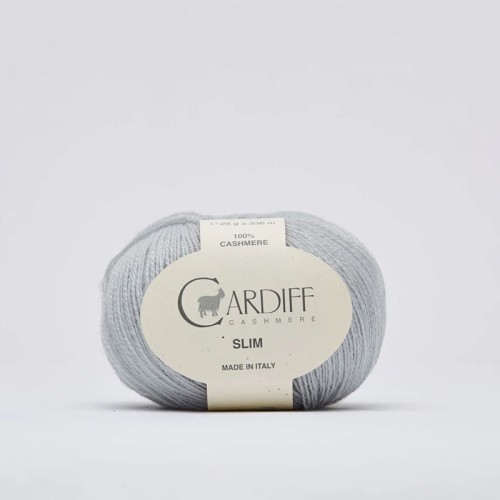 Włóczka Cardiff Cashmere Slim 751 / perla / mgła