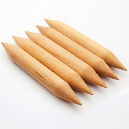 Druty do skarpet KnitPro Jumbo Beech - drewniane