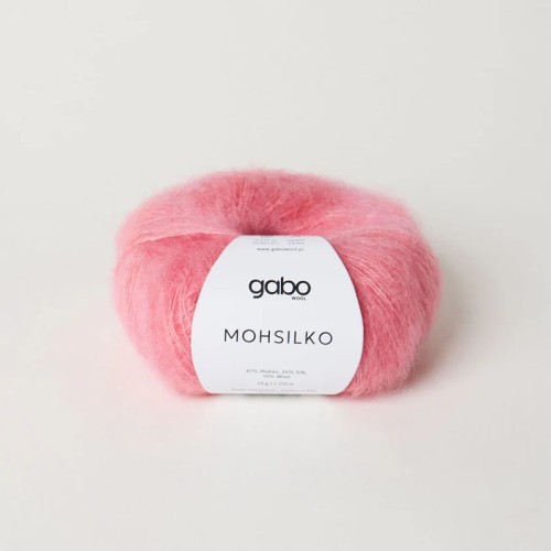 Włóczka Gabo Wool Mohsilko 4009 / koralowy sorbet