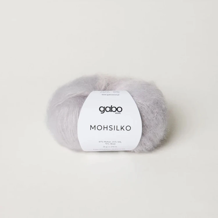 Włóczka Gabo Wool Mohsilko 4751 / poranna mgła