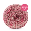 Włóczka KOKONKI Visco no. 5 Melange 02 Sharkotea - Buraczki/ciepły beż/magenta/zimny beż/brudny róż / 5 nitek / 400 m / 125 g - GOTOWY