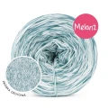 Włóczka KOKONKI Visco no. 5 Melange 06 - próbka drutowa