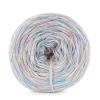 Włóczka KOKONKI Visco no. 5 Melange 07 - Baby blue x 2/ciepły beż x 2/brudny róż x 1 / 5 nitek / 400 m / 125 g - GOTOWY