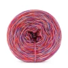 Włóczka KOKONKI Visco no. 5 Melange 10 - Hiacynt/blady fiolet/brudny róż/jarzębina/magenta / 5 nitek / 400 m / 125 g - GOTOWY