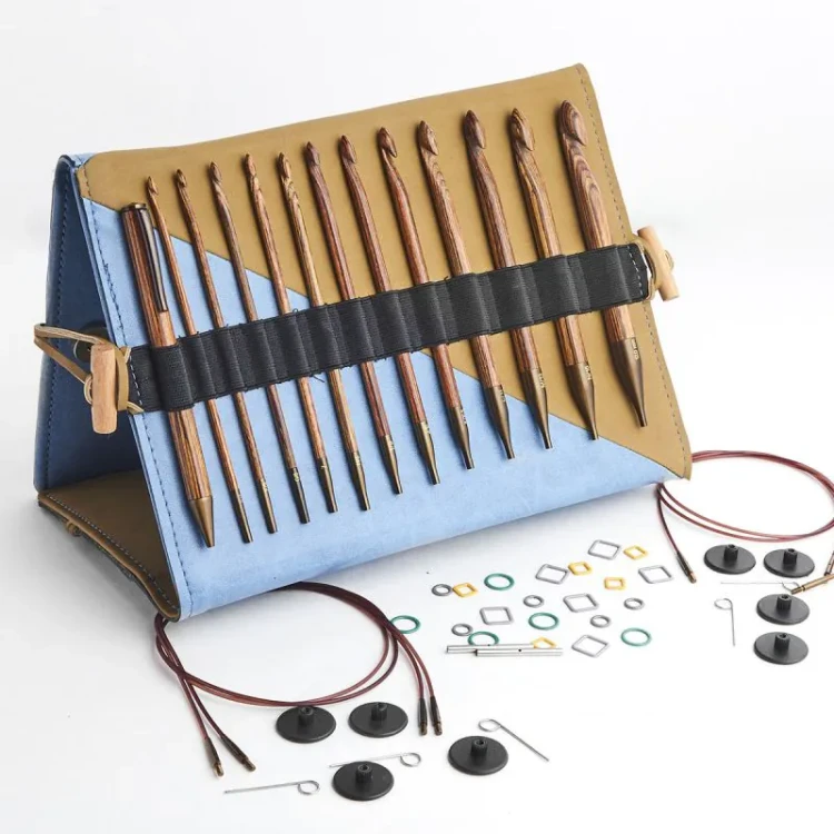 Zestaw szydełek afgańskich/tunezyjskich do wymiennych żyłek KnitPro Ginger Grande / 150305