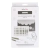 Zestaw drutów krótkich wymiennych KnitPro Karbonz Deluxe 13 cm / 41635