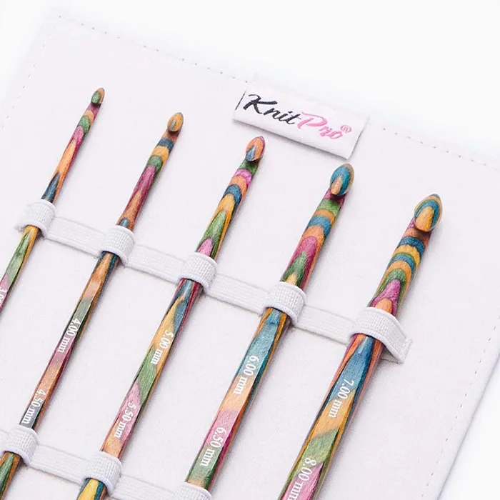 Zestaw szydełek tunezyjskich KnitPro Symfonie 3.0 - 8.0 mm / 20669