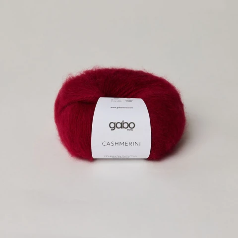 Włóczka Gabo Wool Cashmerini 5015 / wino