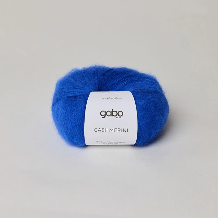 Włóczka Gabo Wool Cashmerini 5670 / królewski szafir