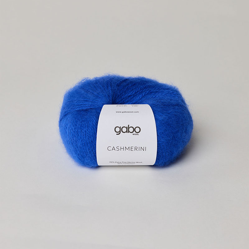 Włóczka Gabo Wool Cashmerini 5670 / królewski szafir