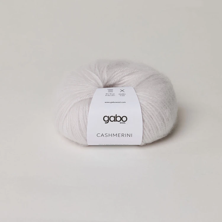 Włóczka Gabo Wool Cashmerini 5751 / poranna mgła