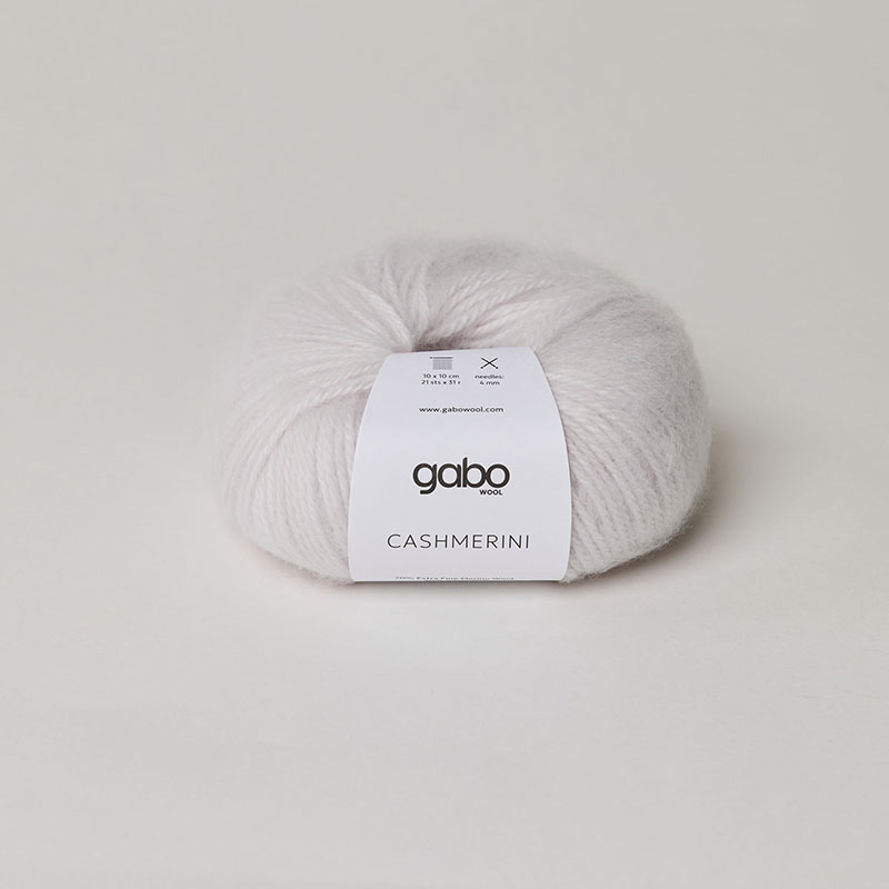 Włóczka Gabo Wool Cashmerini 5751 / poranna mgła