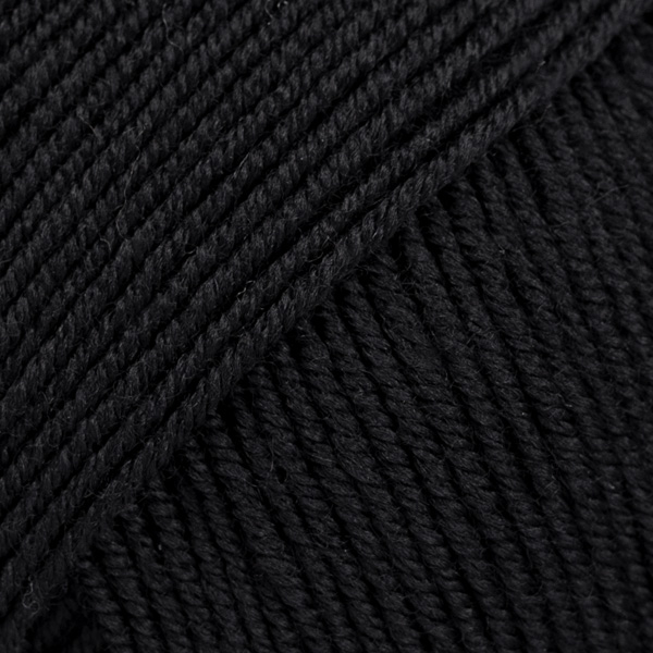 Włóczka Drops Baby Merino / 21 czarny / uni color