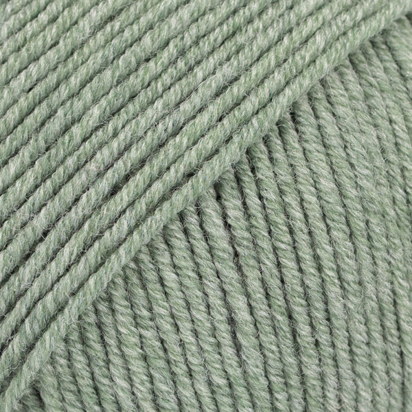 Włóczka Drops Baby Merino 50 / zielona szałwia / mix