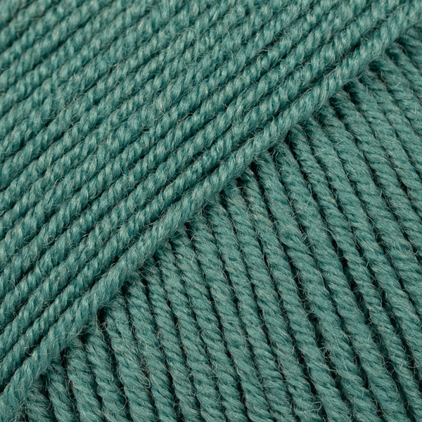 Włóczka Drops Baby Merino 66 / mglisty las / uni color