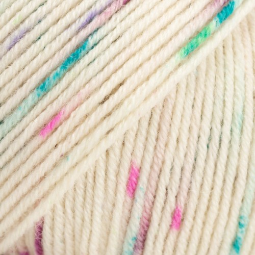 Włóczka Drops Baby Merino 101 / jagody &amp; śmietanka / print