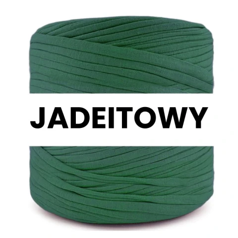 T-shirt Yarn Cotton Spaghetti / jadeitowy