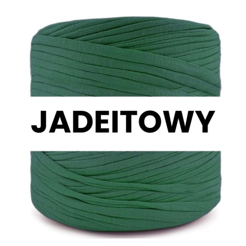 T-shirt Yarn Cotton Spaghetti / jadeitowy