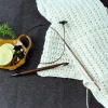Szydełko afgańskie tunezyjskie KnitPro Ginger - drewniane