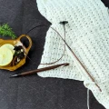 Szydełko afgańskie tunezyjskie KnitPro Ginger - drewniane