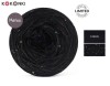 KOKONEK_Merino GLOW MG01 - Czerń + cekiny disco czerń / 400 m / 3+1 nitki - GOTOWY