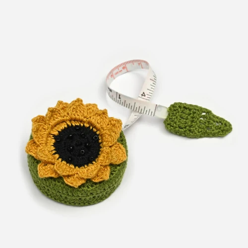 Centymetr / miara krawiecka Lantern Moon Sunflower / słonecznik / 150 cm