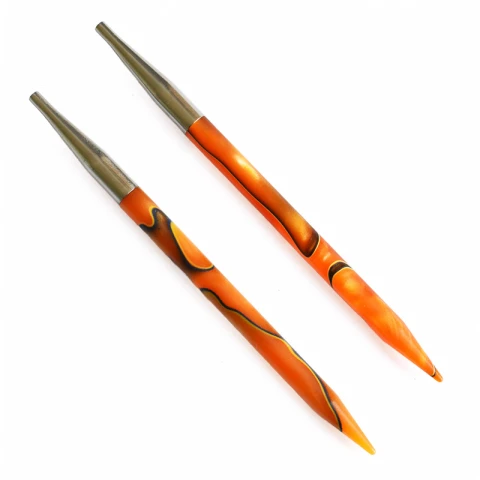 Druty do wymiennych żyłek KnitPro Marblz 11,5 cm - żywica akrylowa