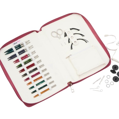 Zestaw KRÓTKICH drutów wymiennych KnitPro Dreamz Regal Set 10 cm / 200640