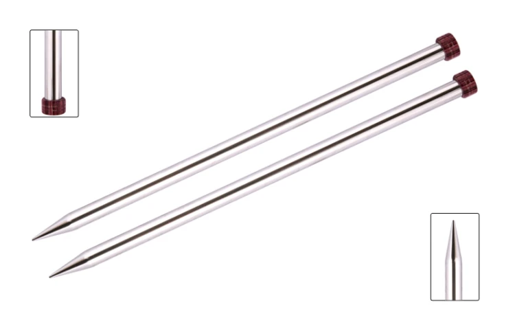 Druty proste KnitPro Nova 30 cm / 10,00mm / 10241 - OUTLET