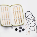 Zestaw szydełek tunezyjskich/afgańskich KnitPro Japanese Bamboo / 22554 - OUTLET