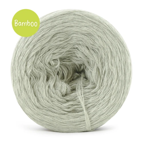 KOKONEK_Bamboo - zgaszona oliwka / 4 nitki / 400 m / 80 g - GOTOWY