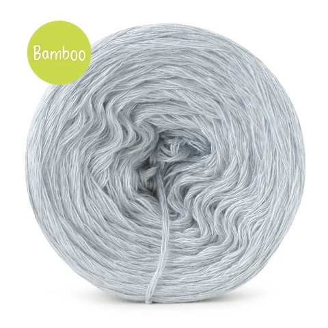 KOKONEK Bamboo - szary / 4 nitki / 400 m / 80 g - GOTOWY